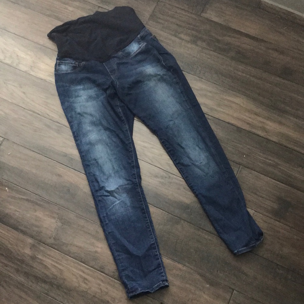 Maternity stretch skinny jeans